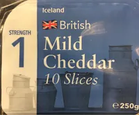 Mild cheddar 10 slices