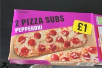 Iceland Pizza Sub Pepperoni 2pk
