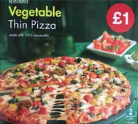 Ultra Thin Chicken Mozzerella Pizza