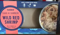 Wild red shrimp