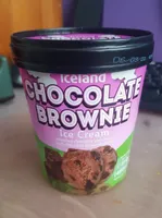 Chocolate brownie ice cream
