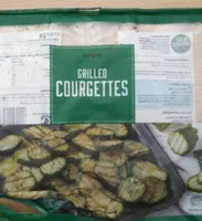 Grilled courgettes