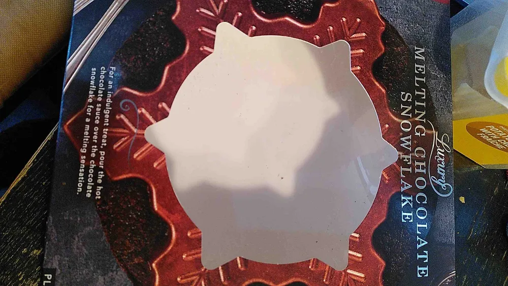 Mealting Chocolate Snowflake
