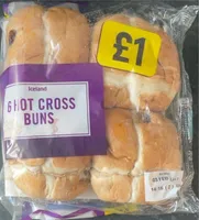 6 Hot Cross Buns