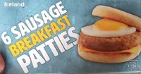 Sausage breakfast patties