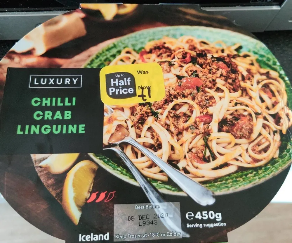 Chilli Crab Linguine