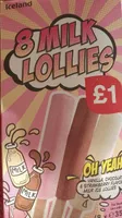 Milk lollies