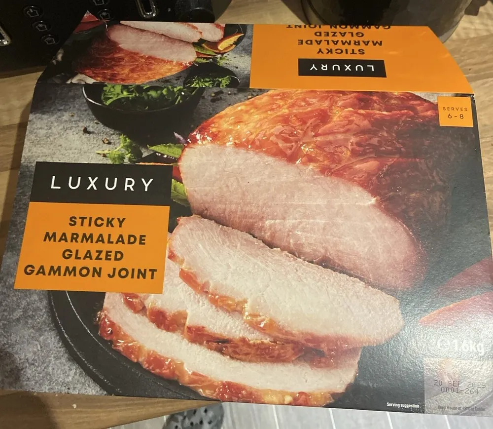 Sticky Marmalade Glazed Gammon Joint