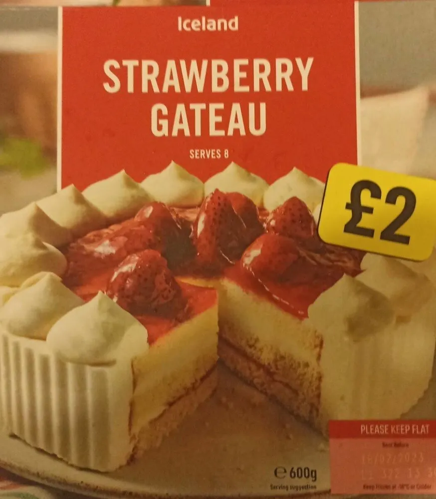 Strawberry Gateau