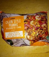 Cajun style prawns