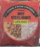 Beef Steak Mince 12% Fat