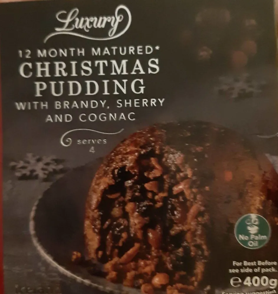Luxury 12 months matured Christmas Pudding