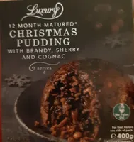 Luxury 12 months matured Christmas Pudding