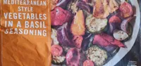 Mediterranean style vegetables in basil seasoning