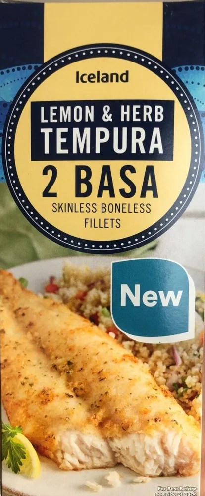 Lemon&herb tempura Basa