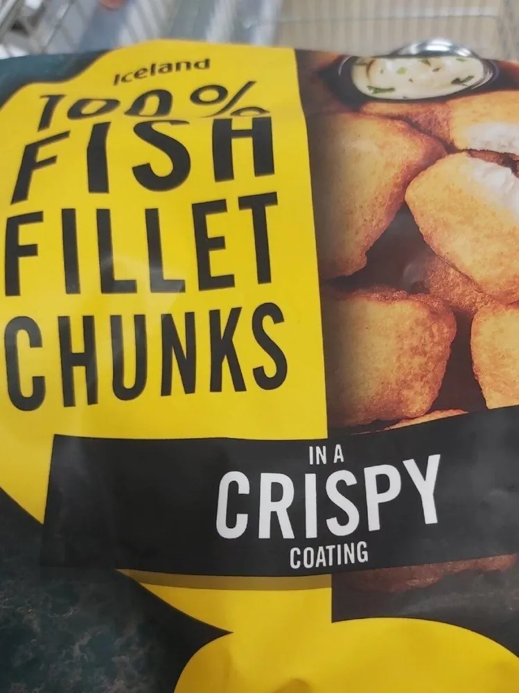 100% fish fillet chunks
