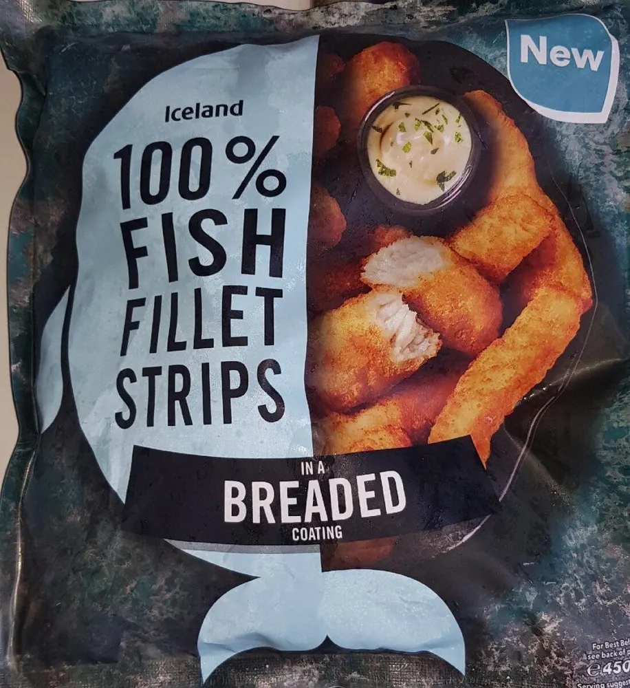 Fish fillets strips