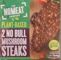 2 No Bull Mushroom Steaks