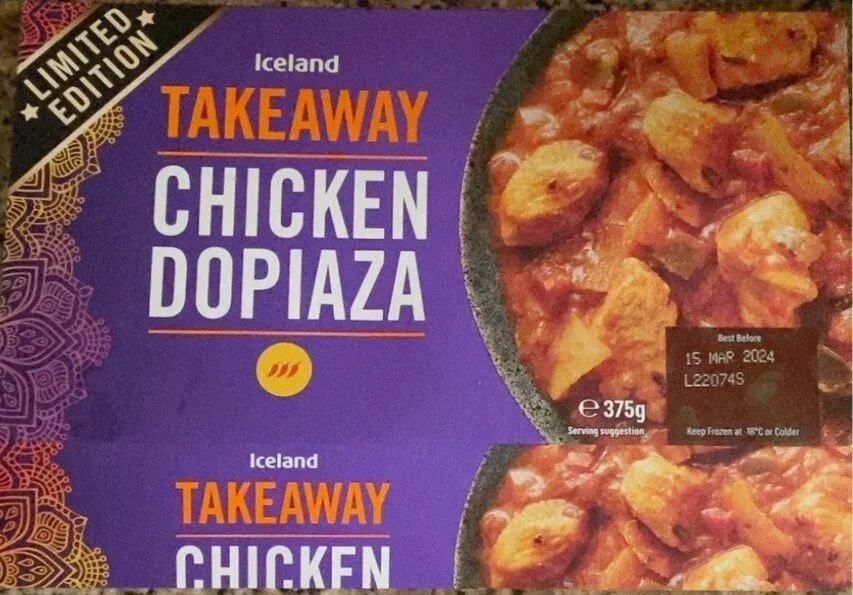 Chicken Dopiaza