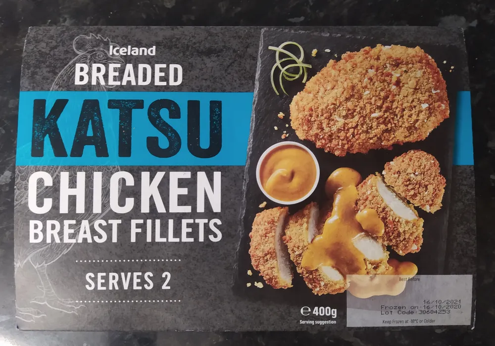 Breaded Katsu Chicken Breast Fillets