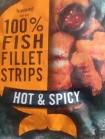 Fish Fillet Strips Hot and Spicey
