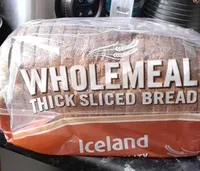 Wholemeal thick sliced bread