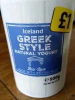 Greek Style Natural Yogurt