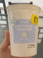 Natural yogurt