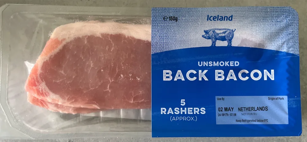 Unsmoked Back Bacon