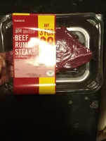 Beef rump steak