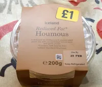 Reduced fat Houmous