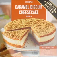 Caramel Biscuit Cheesecake