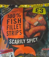 Iceland scarily spicy fish strips
