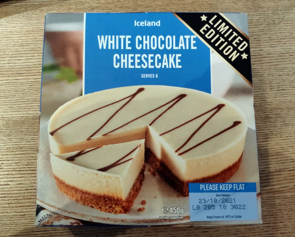 White Chocolate Cheesecake