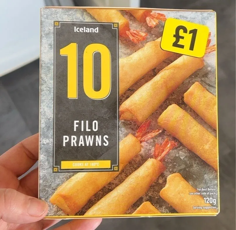 Filo Prawns