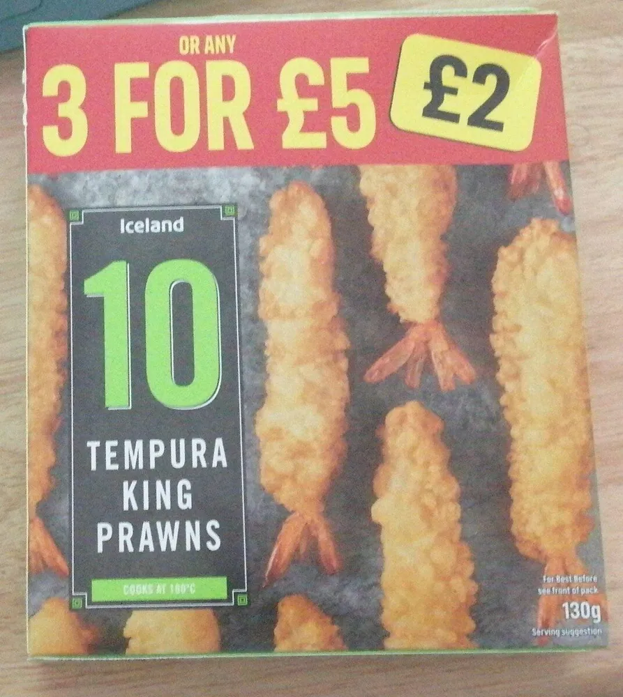 Tempura King Prawns