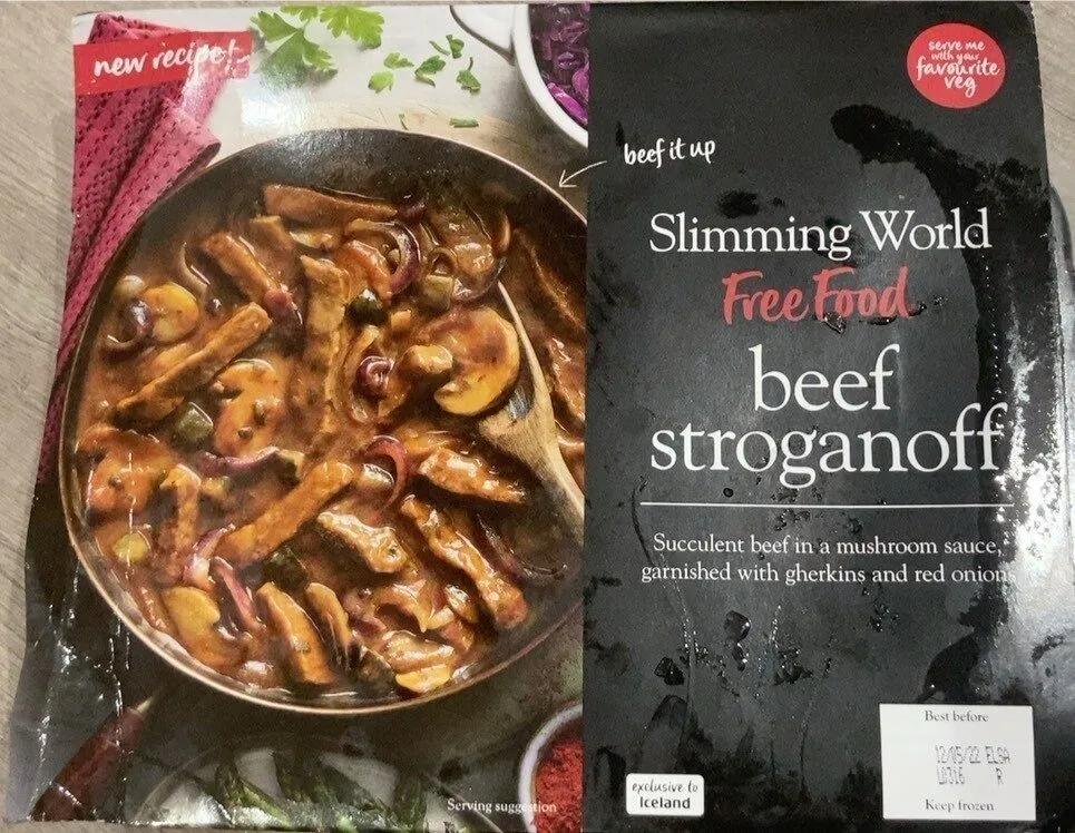 Beef stroganoff