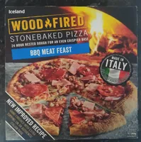 Woodfired Stonebaked BBQ Meat Feast Pizza