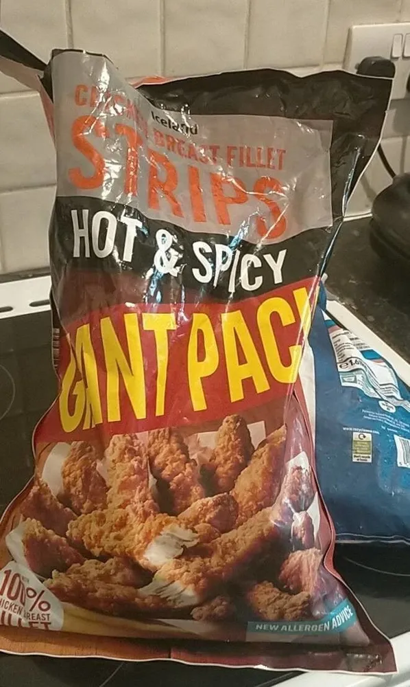 Chicken breast fillets hot And spicy