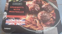 Spaghetti with meatballs