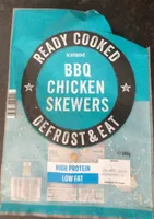 Bbq chicken skewers