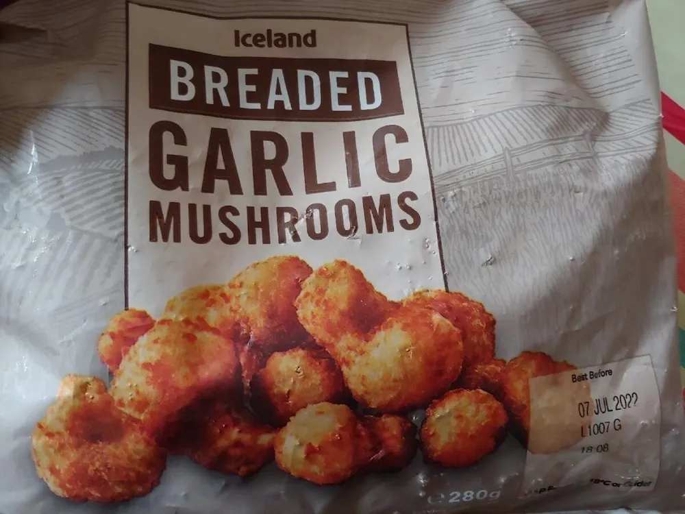 Garlic Breaded Mushrooms