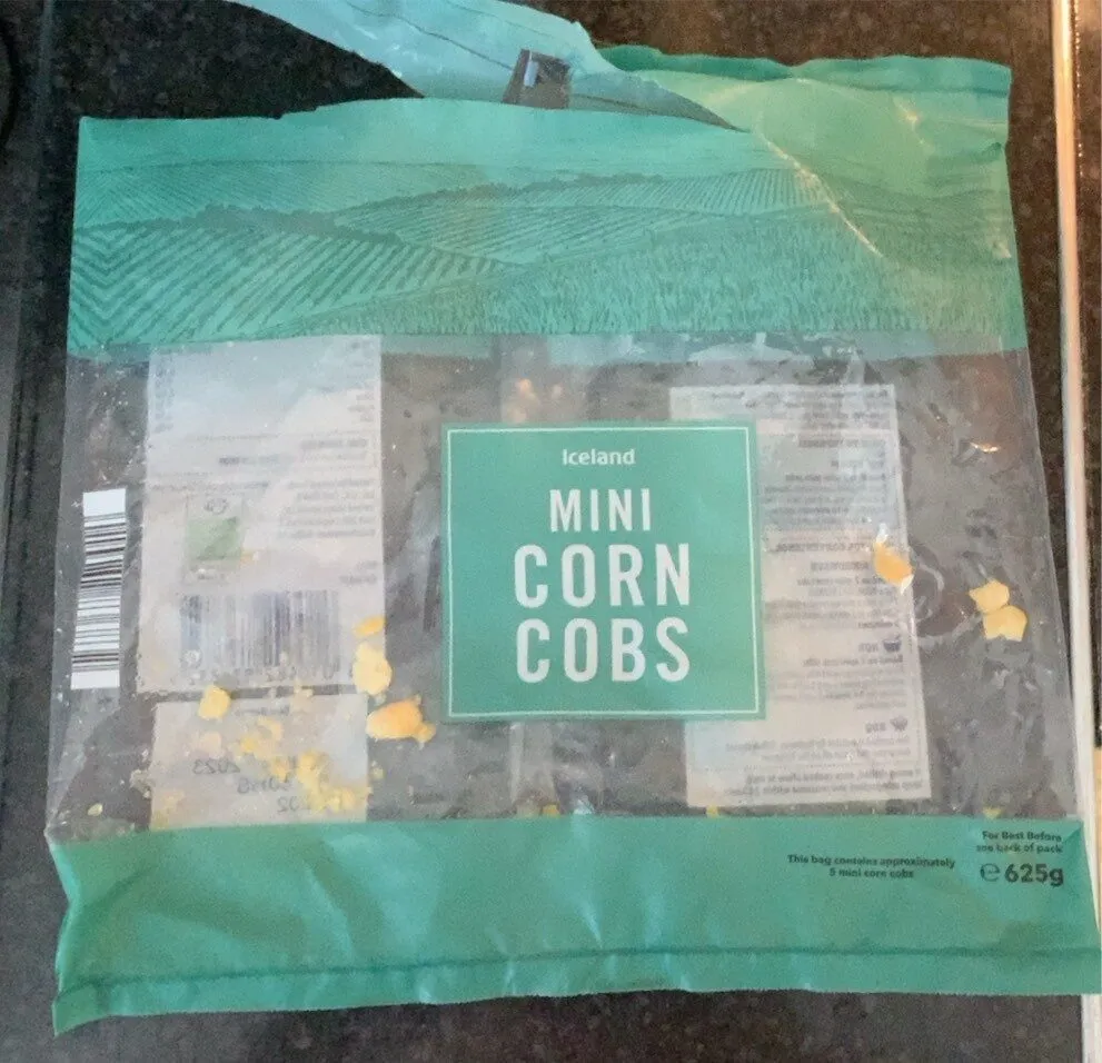 Mini corn cobs
