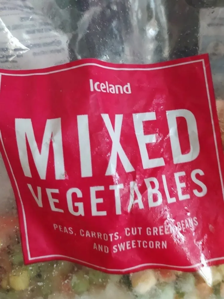 Mixed vegetables