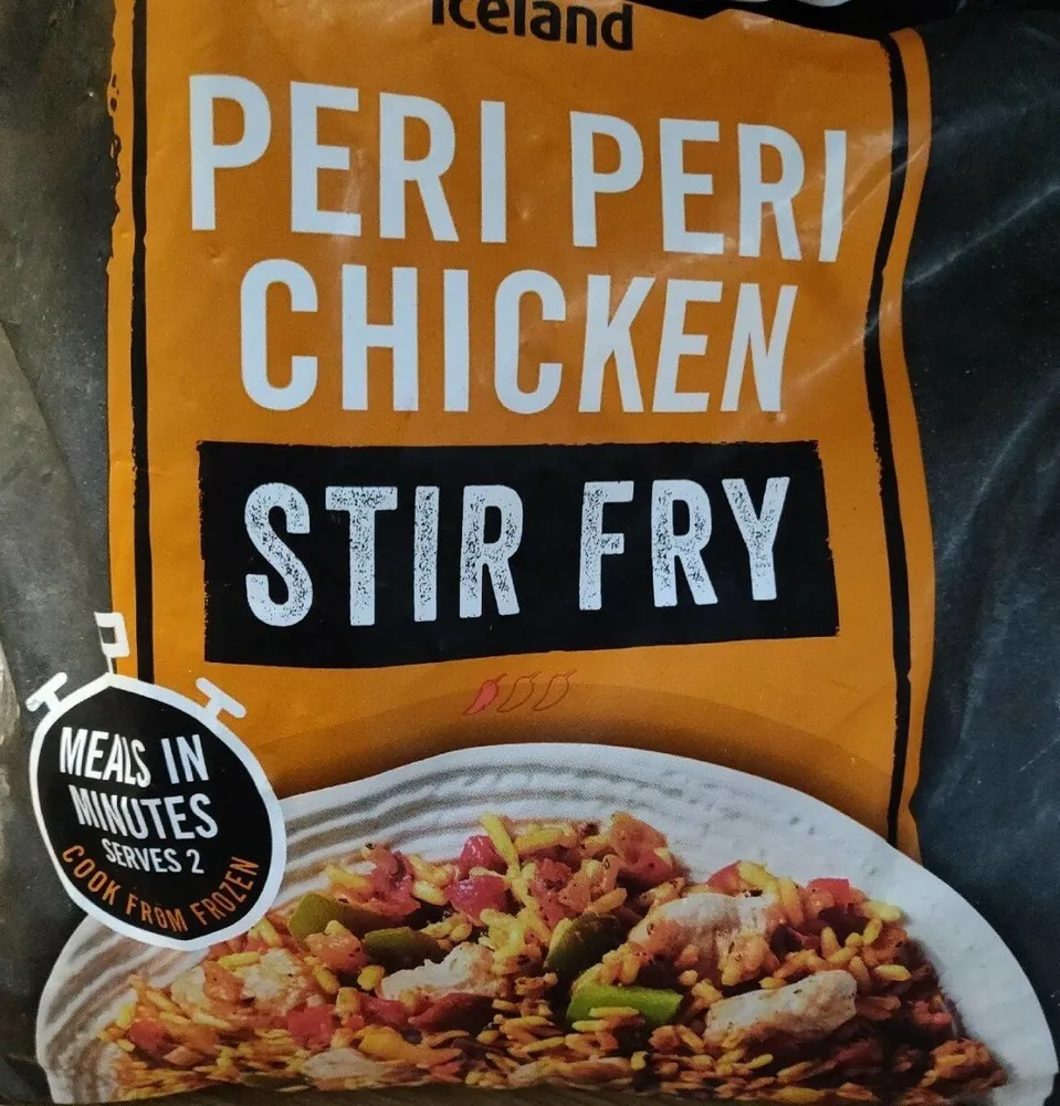 Peri Peri Chicken Stir Fry