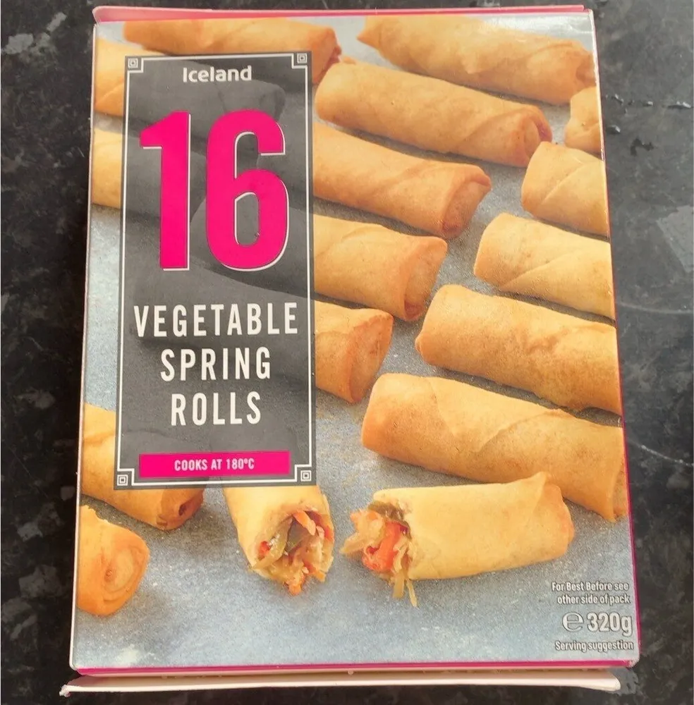 Vegetable spring rolls