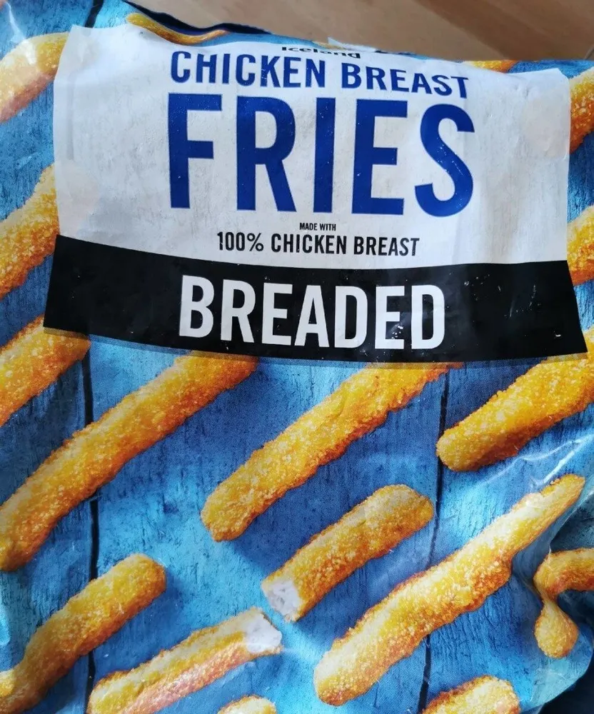 Chicken breast fries