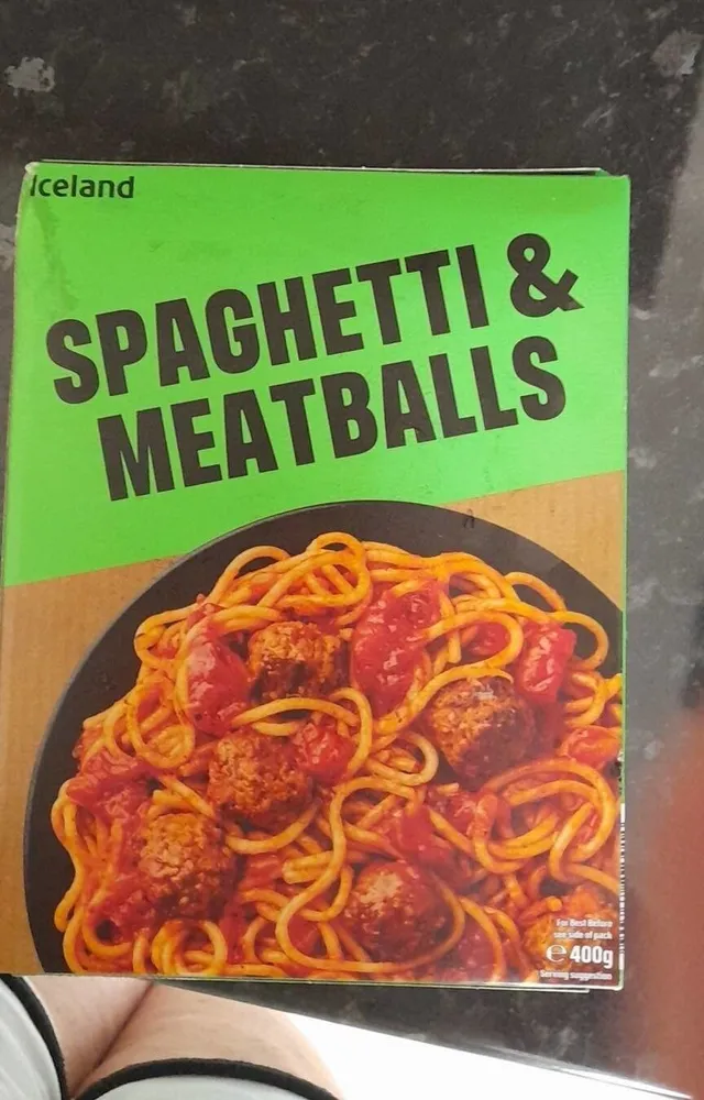 Spaghetti and meatballs