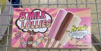 Milk lollies