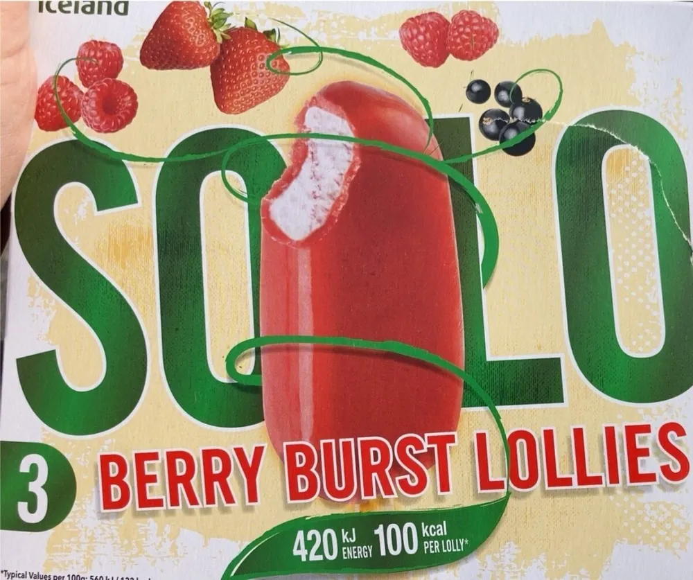 Berry Burst Lollies